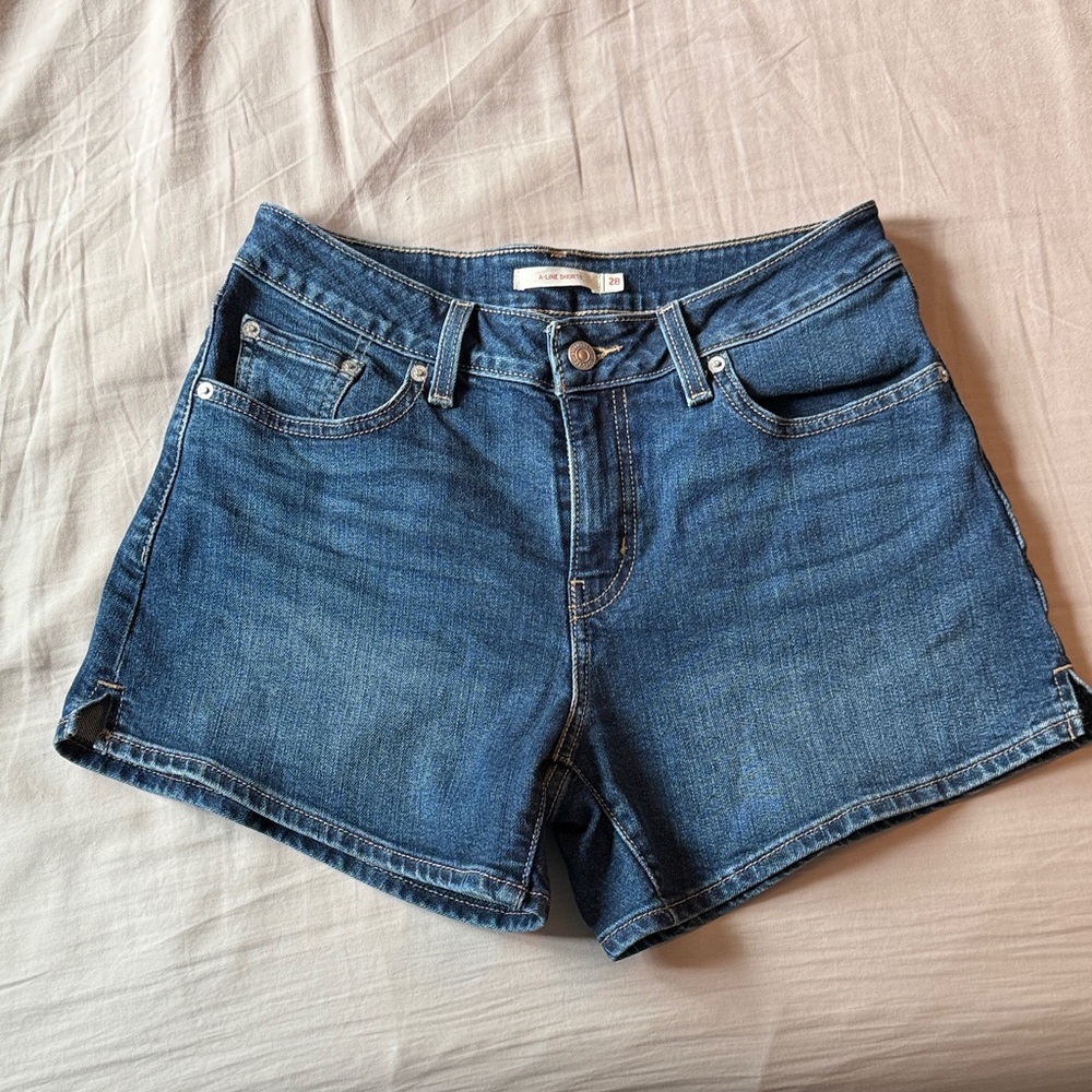 Levi’s Blue Denim Women's Shorts